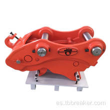 Excavador 45 grados Tilt acoplador rápido Tilted Quick Hitch